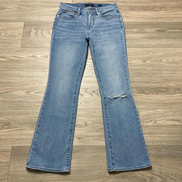 Lucky Brand Ava Mid Rise Boot Bootcut Blue Jeans Size 6 / 28 - Picture 1 of 8
